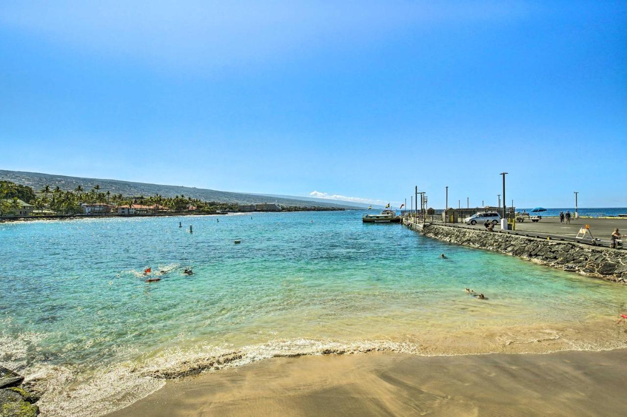 Breezy Condo With Screened Lanai In Kailua-Kona! Eksteriør bilde